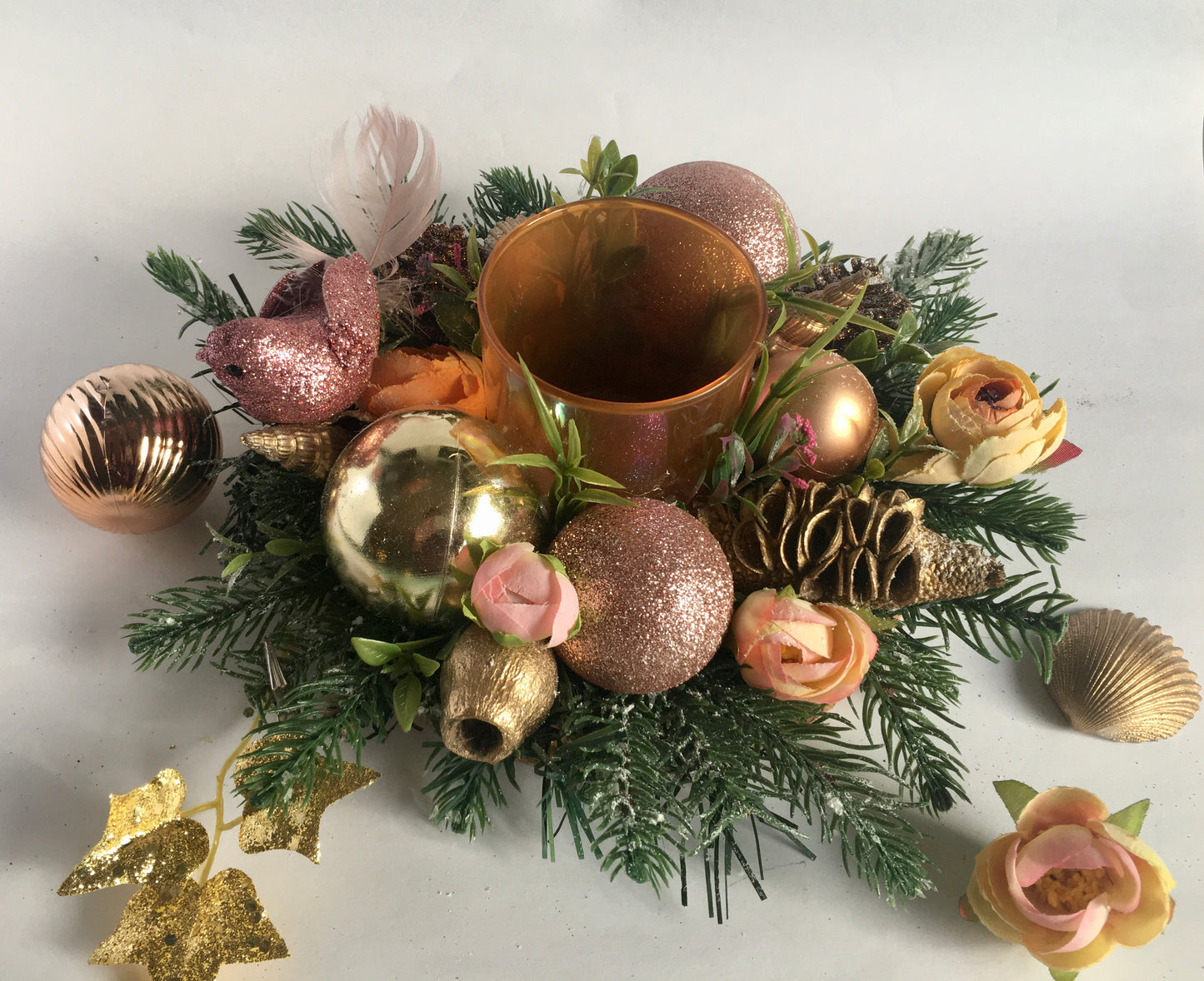 Sea Shell Glow Candle Holder