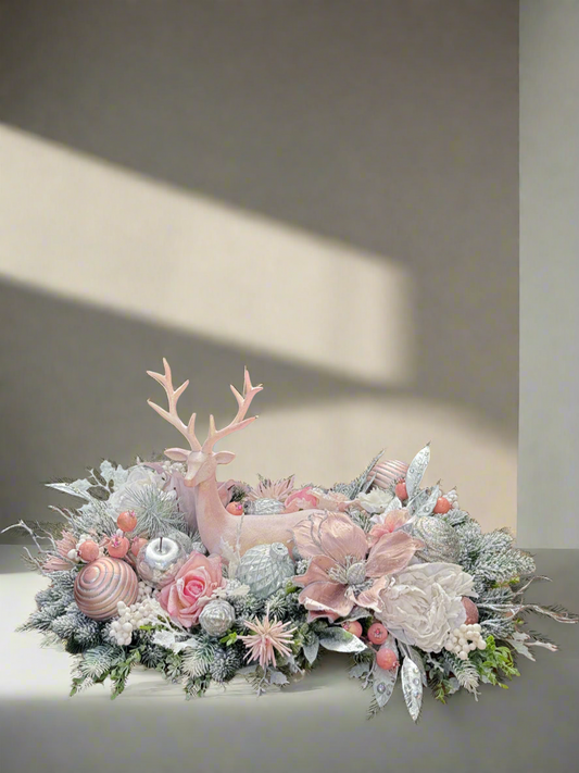 Frozen Petal Christmas Arrangement