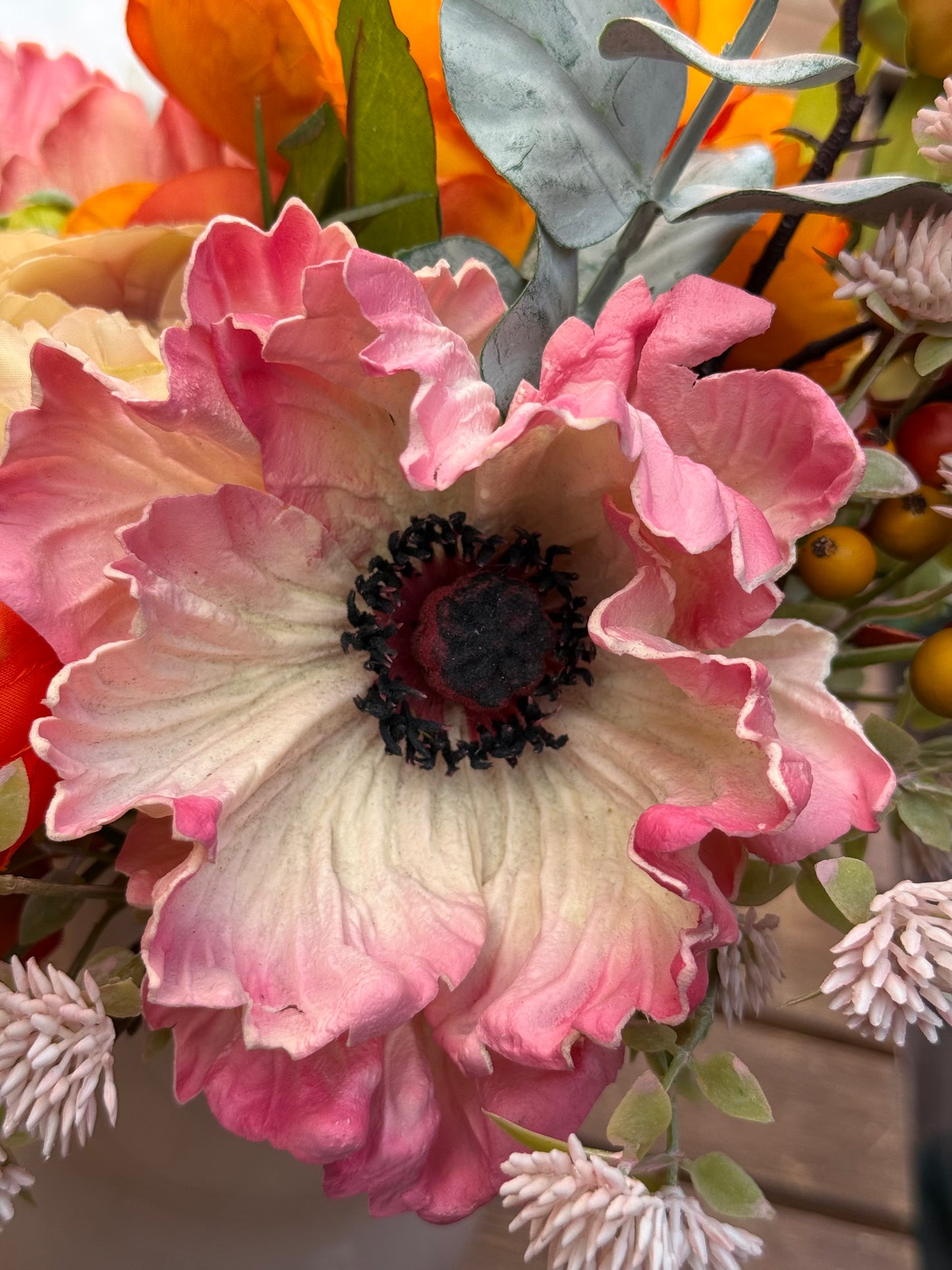 Blushing Amber Garden – Floral Arrangement