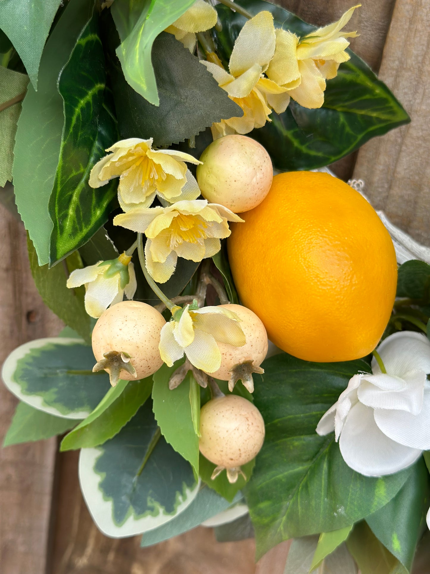 Lemoncello Wreath