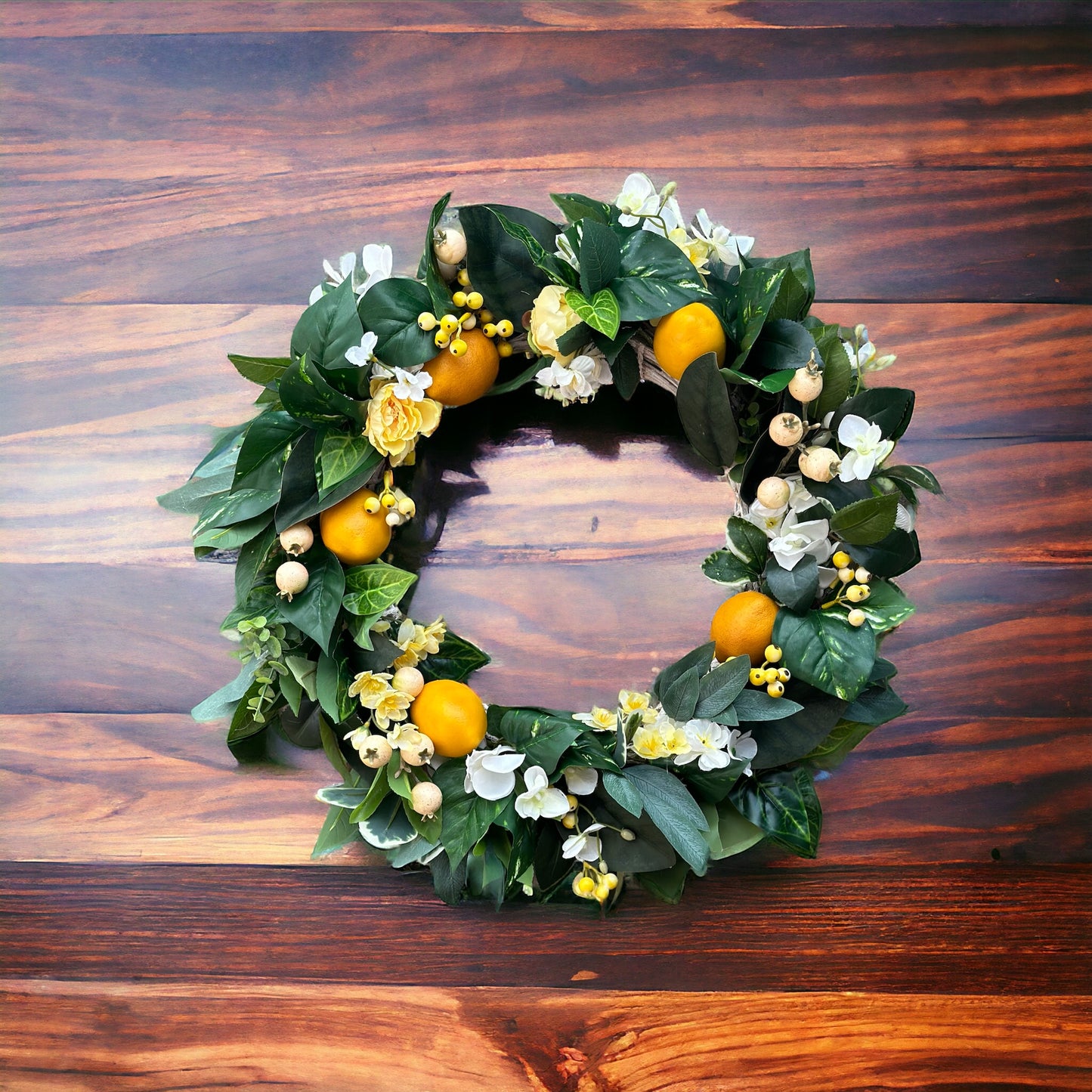 Lemoncello Wreath