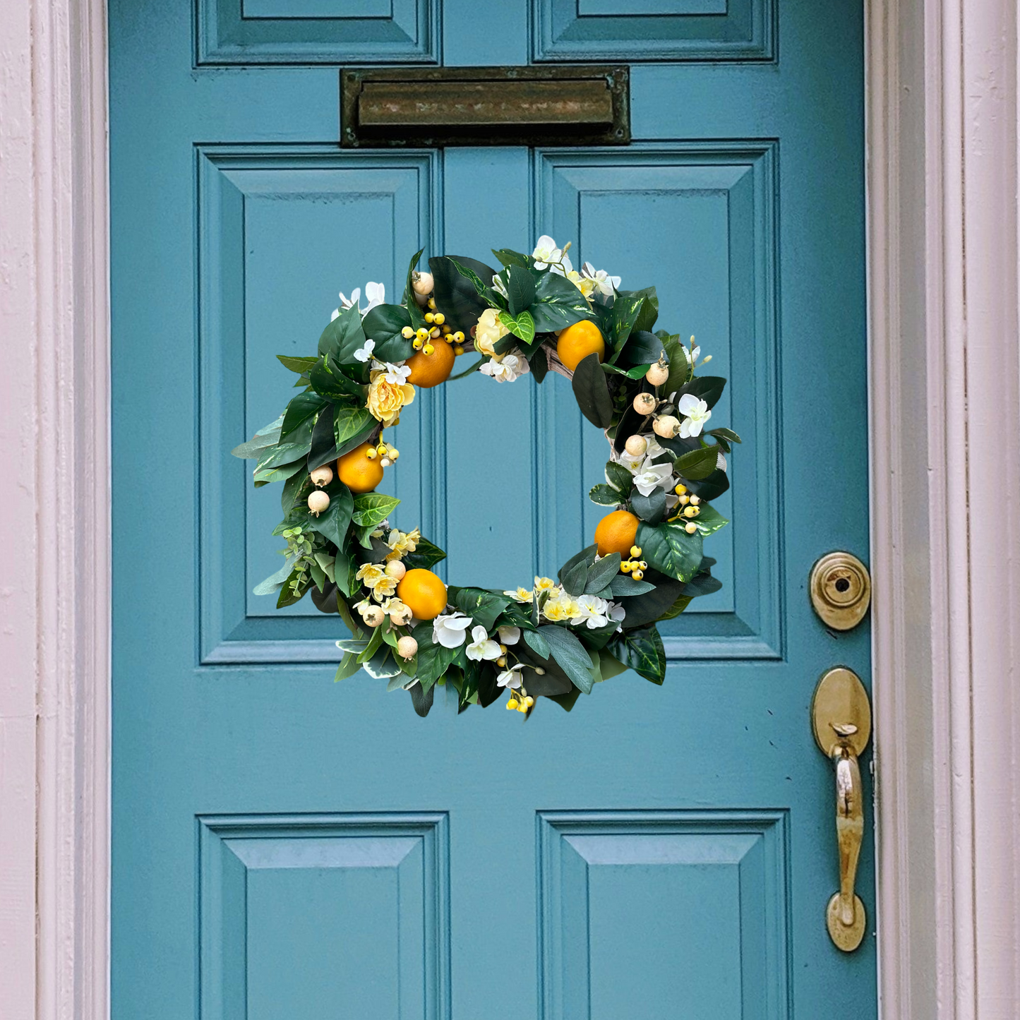 Lemoncello Wreath