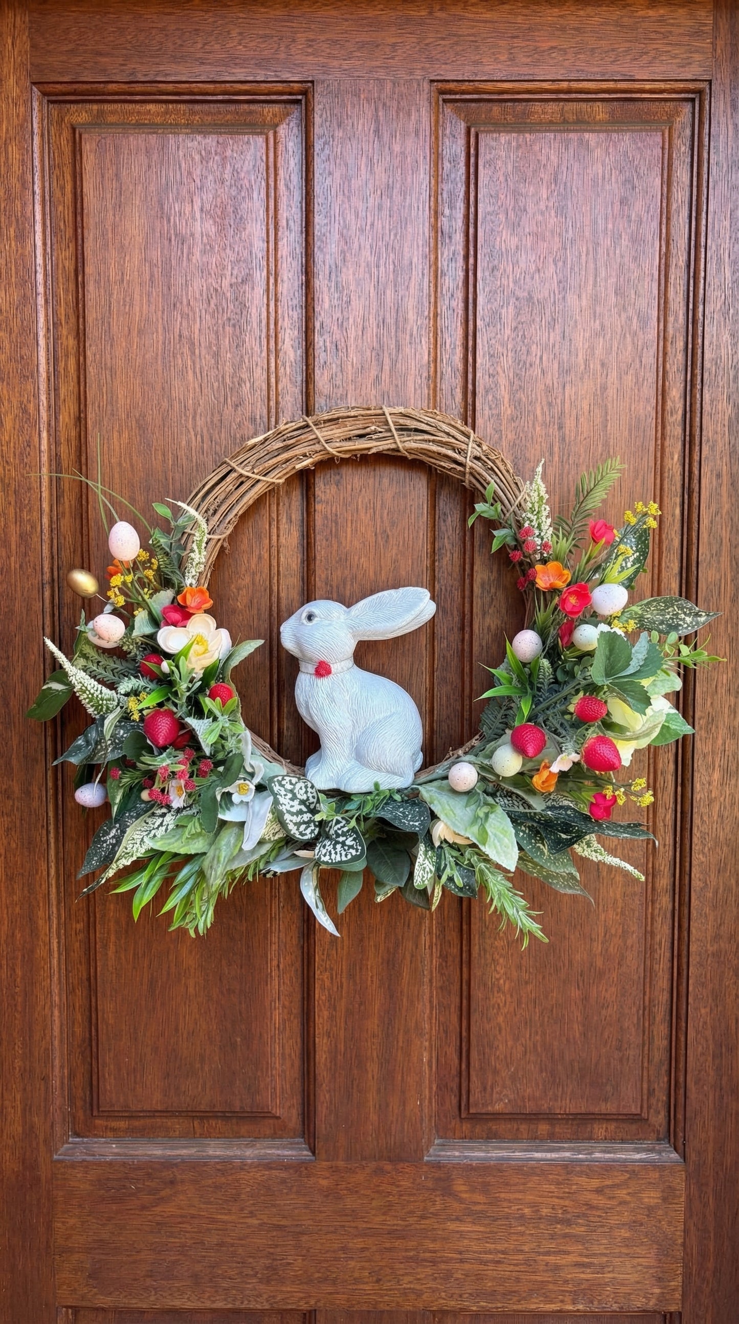 Country Easter Grace Wreath