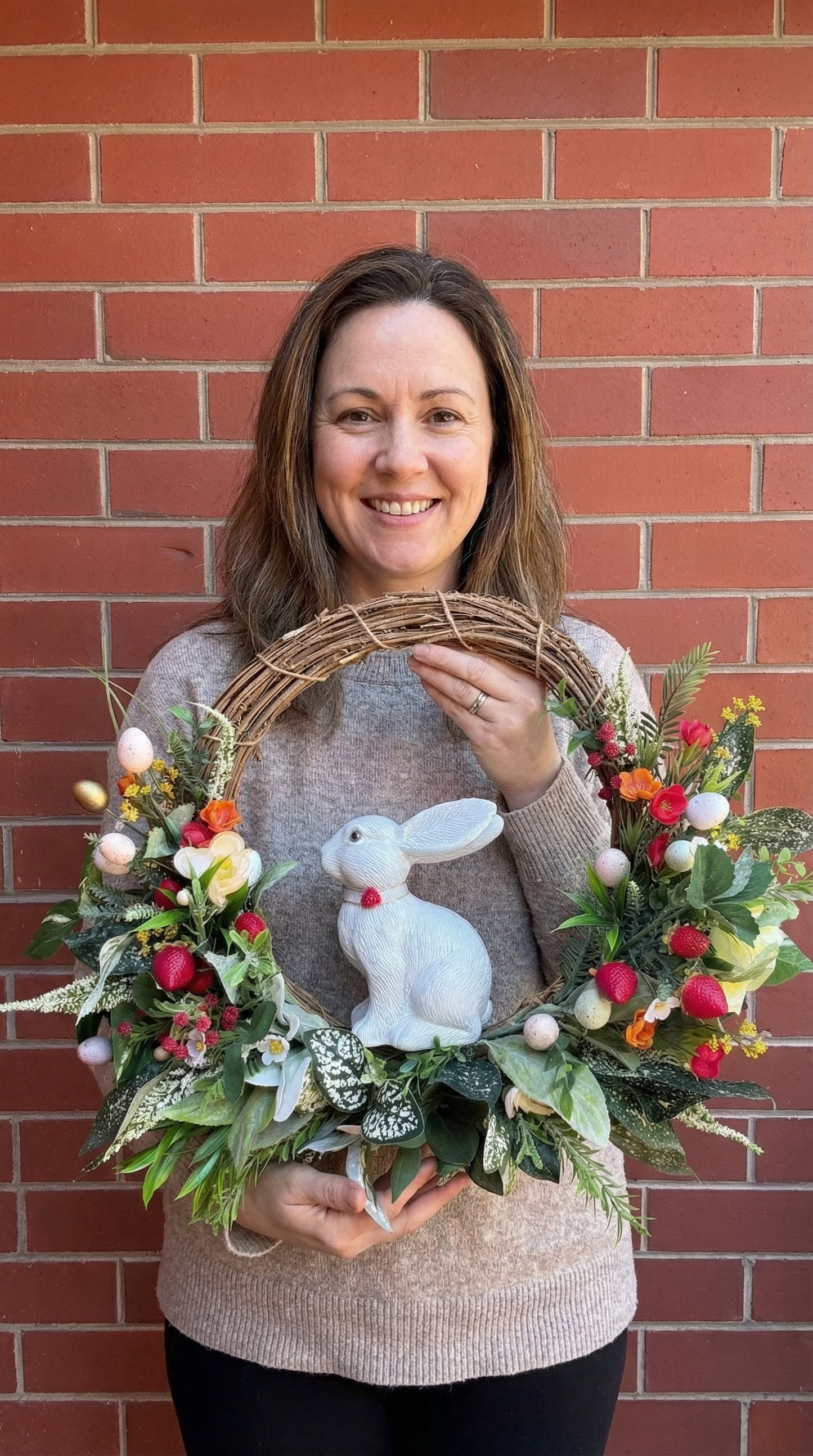 Country Easter Grace Wreath