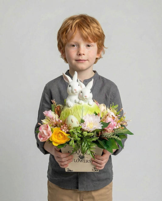 Bunny Patch Еaster Table Decor