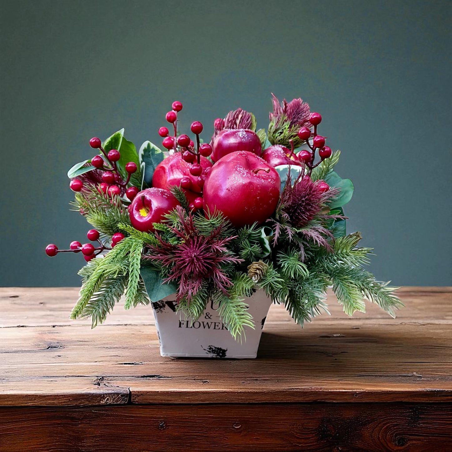Apple Farm Christmas Arrangement