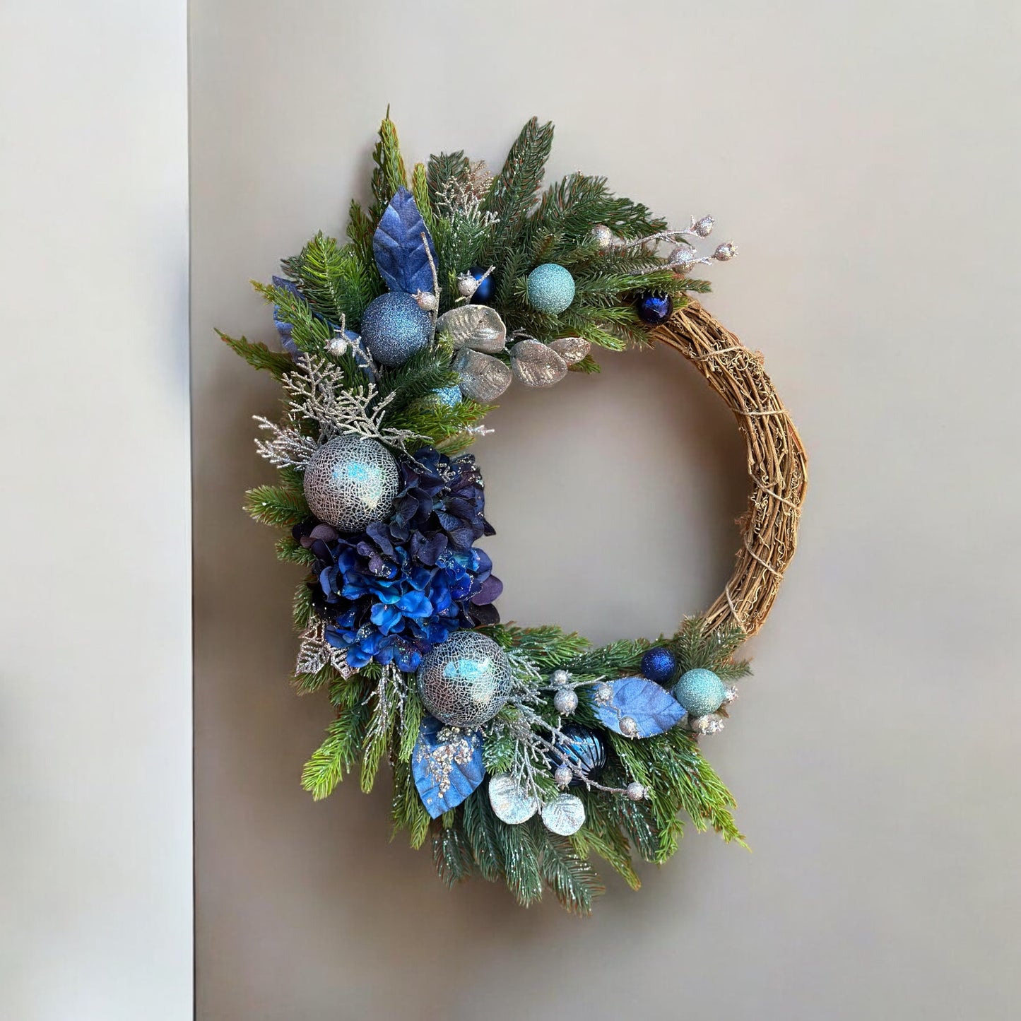 Ice Queen Christmas Wreath