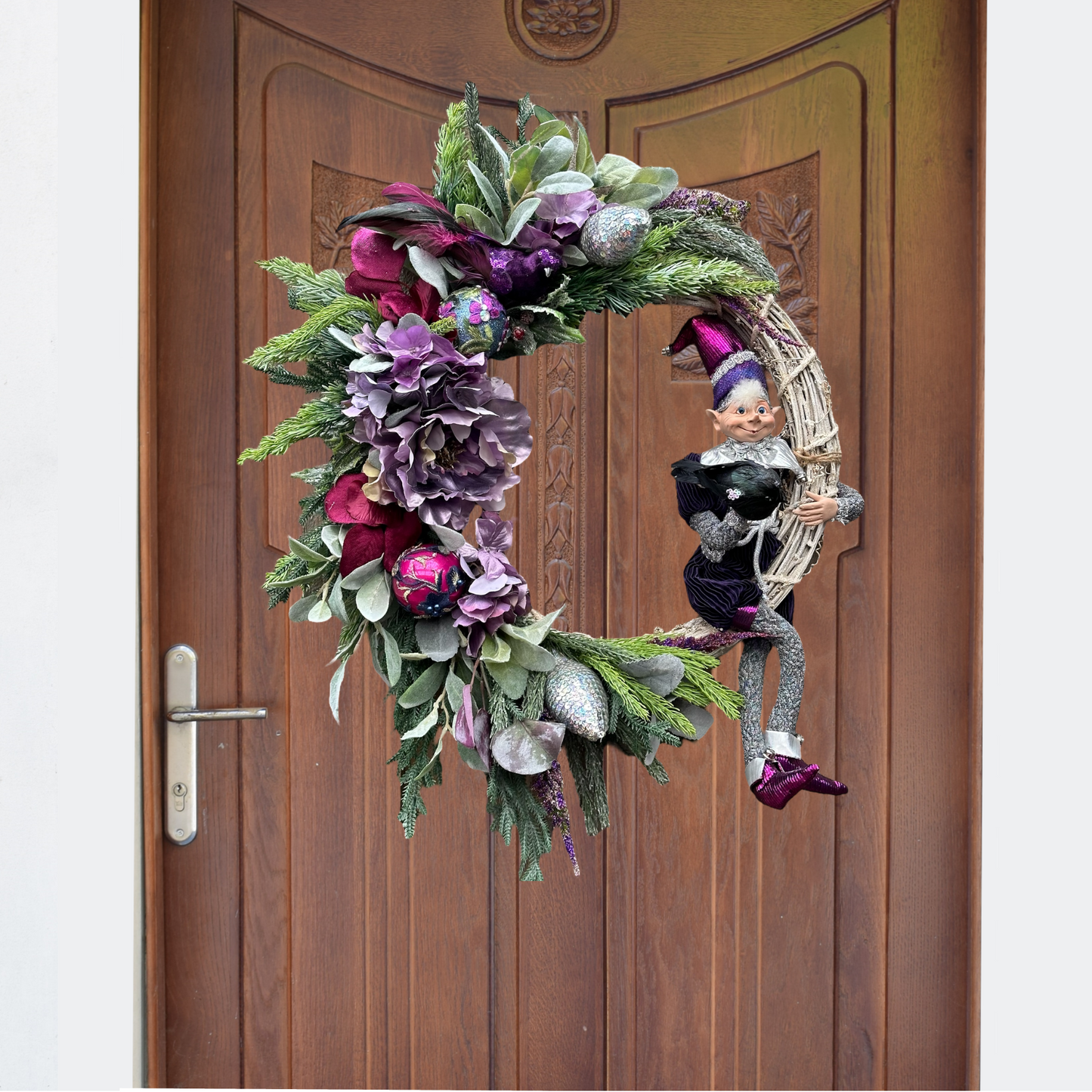 Amethyst Serenade Christmas Wreath