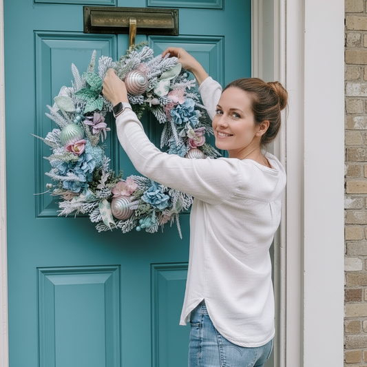 Coastal Christmas Wreath