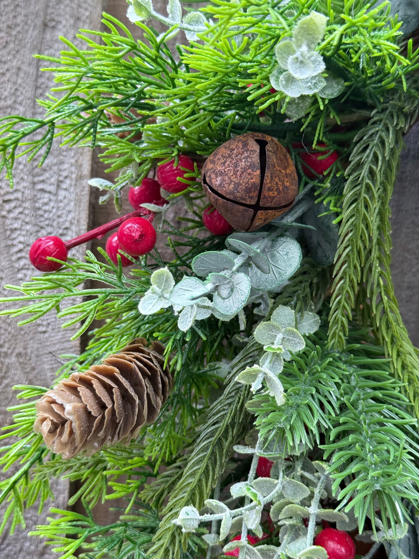 Bells & Berries Christmas Wreath