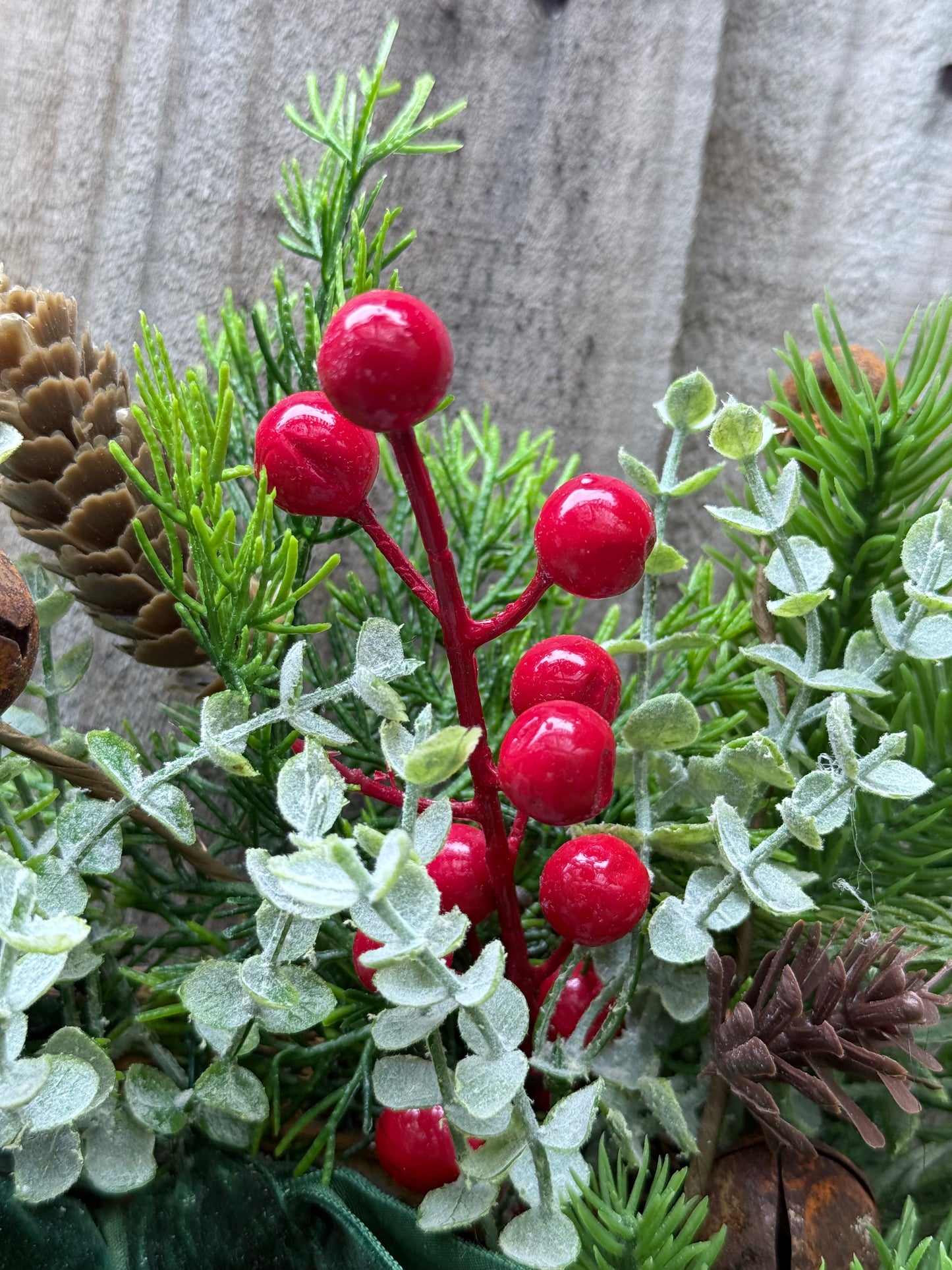 Bells & Berries Christmas Wreath