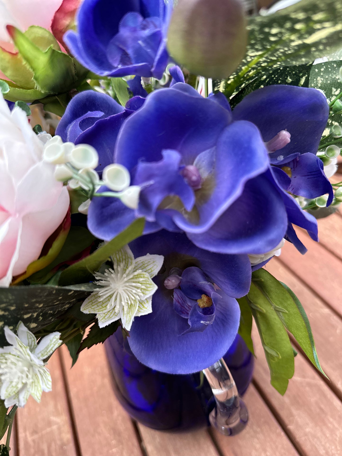 Orchid Blues Floral Arrangement