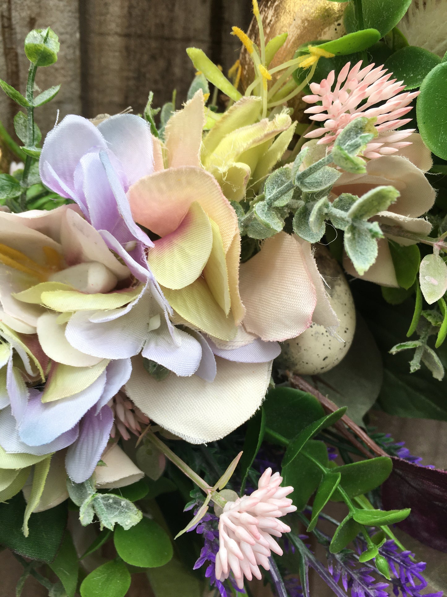 Lavender Easter Wreath