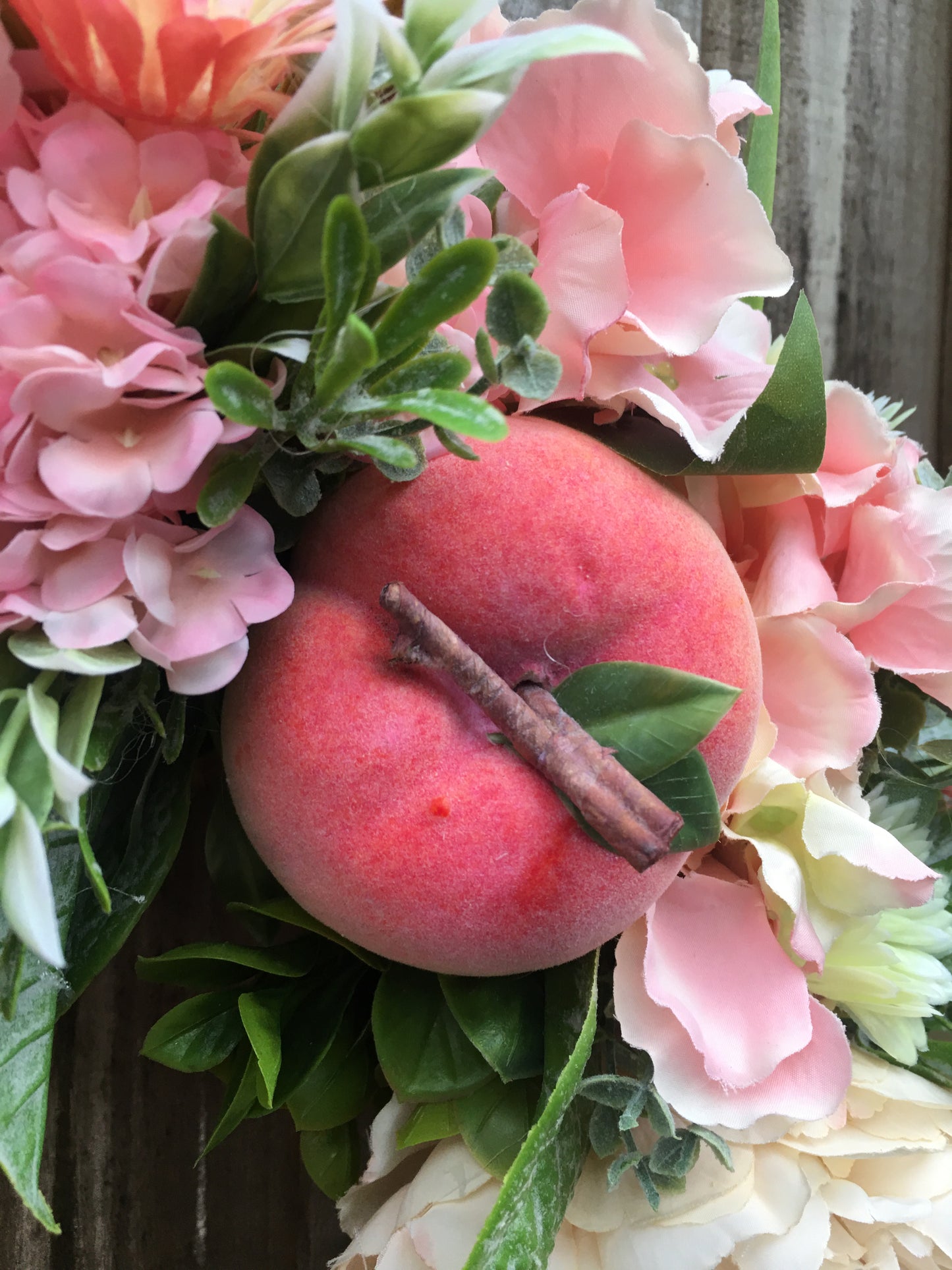 Peaches & Cream Wreath