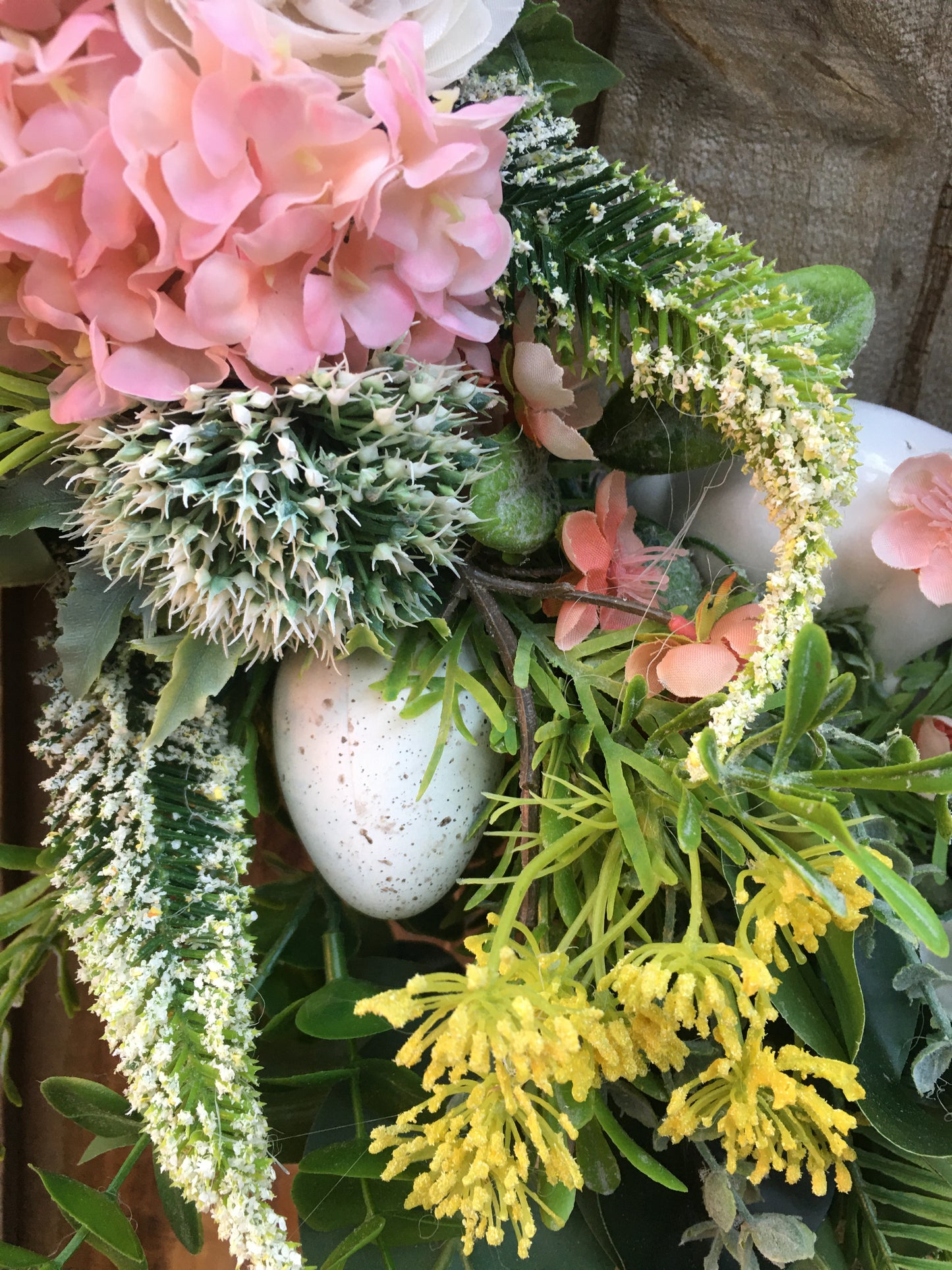 Hopping Along Easter Hunt Road Wreath