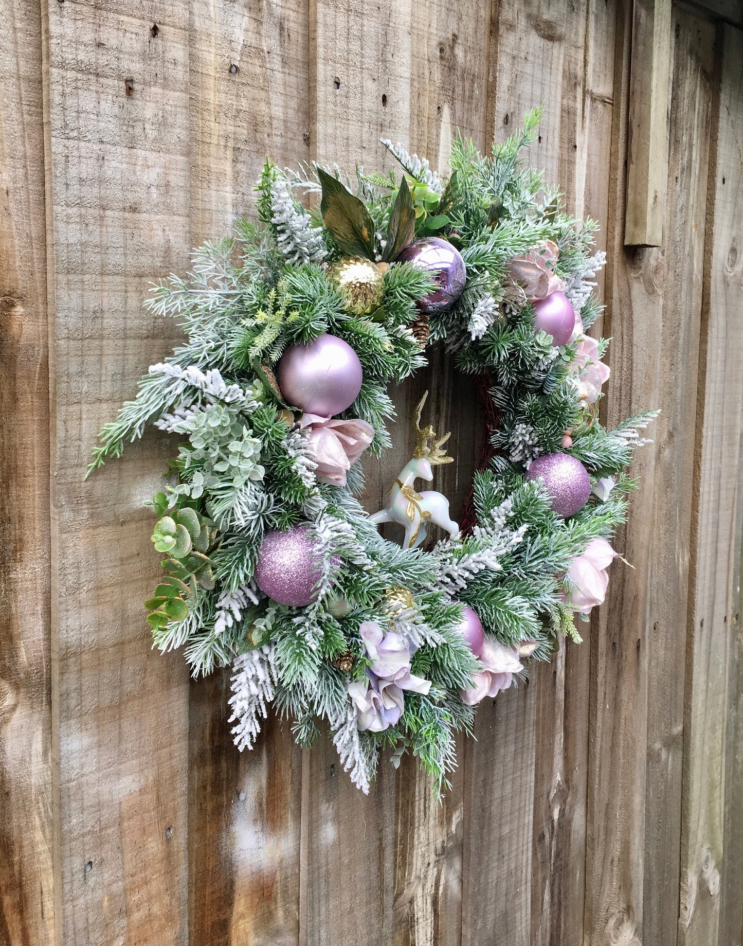 Oh, deer Christmas Cheer Wreath