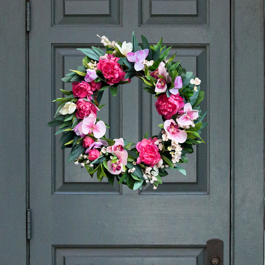 Raspberry Margarita Wreath