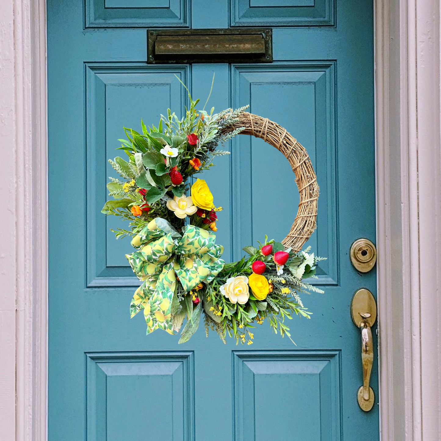 Strawberry Farm Wreath