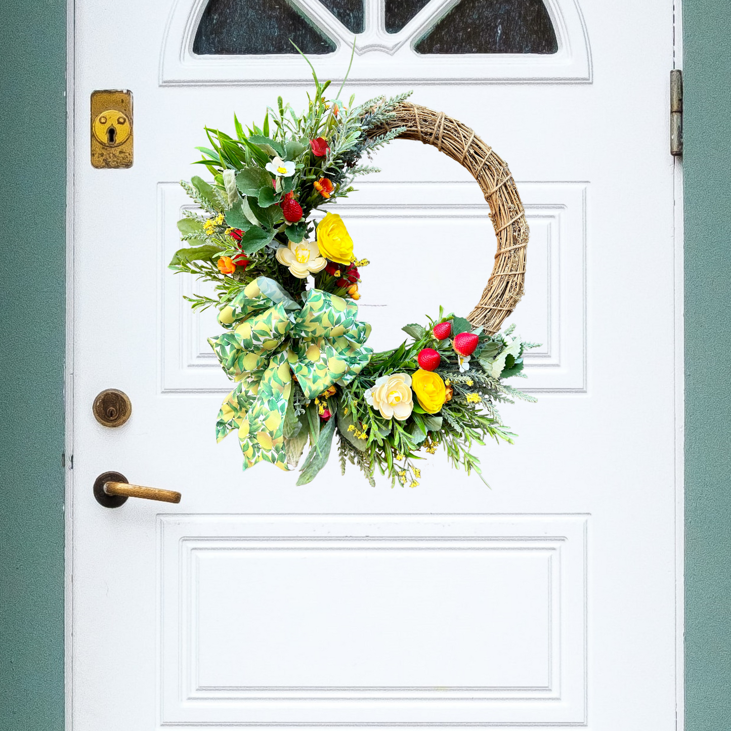 Strawberry Farm Wreath