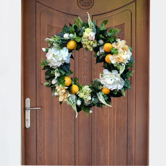 Lemon Tree Garden Wreath