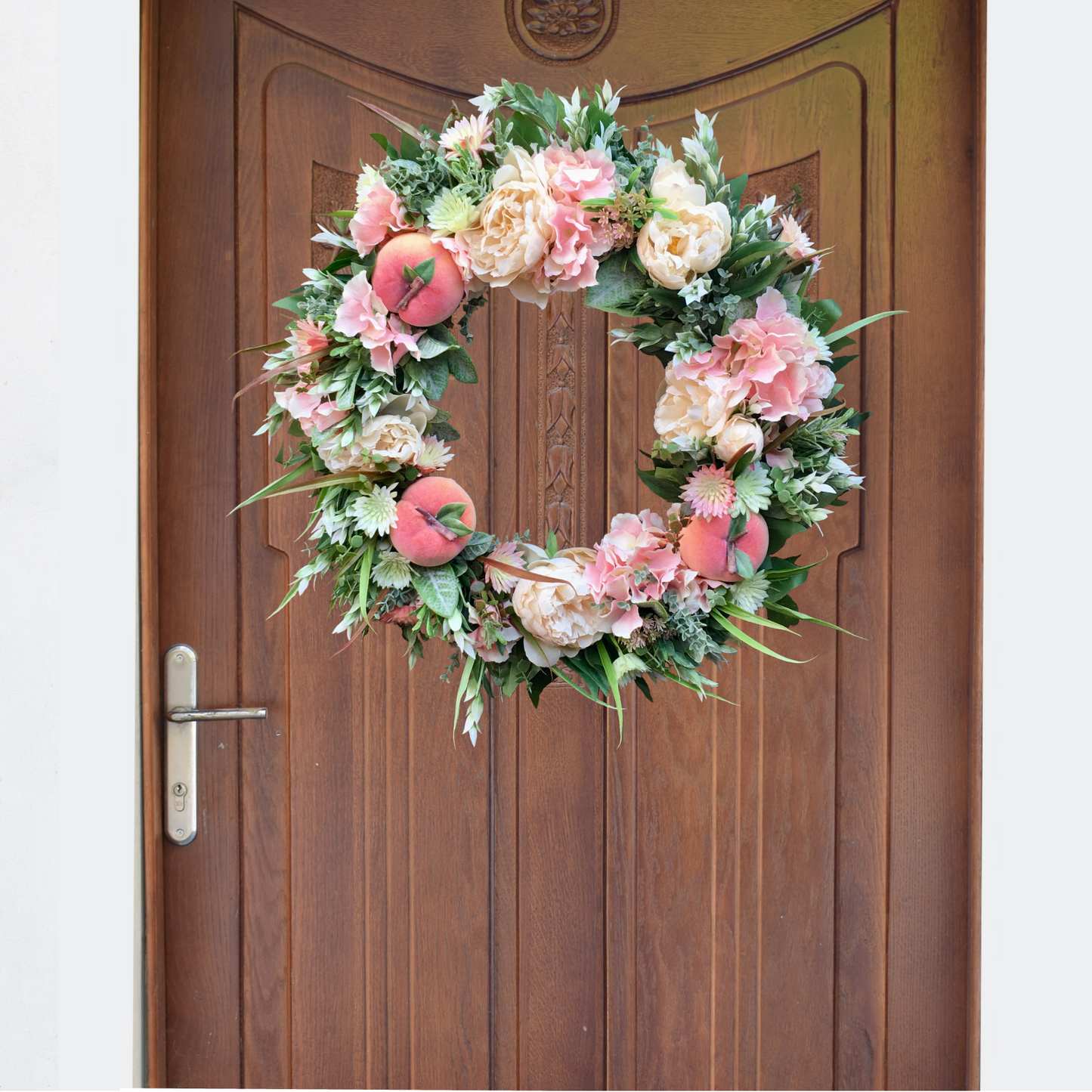 Peaches & Cream Wreath