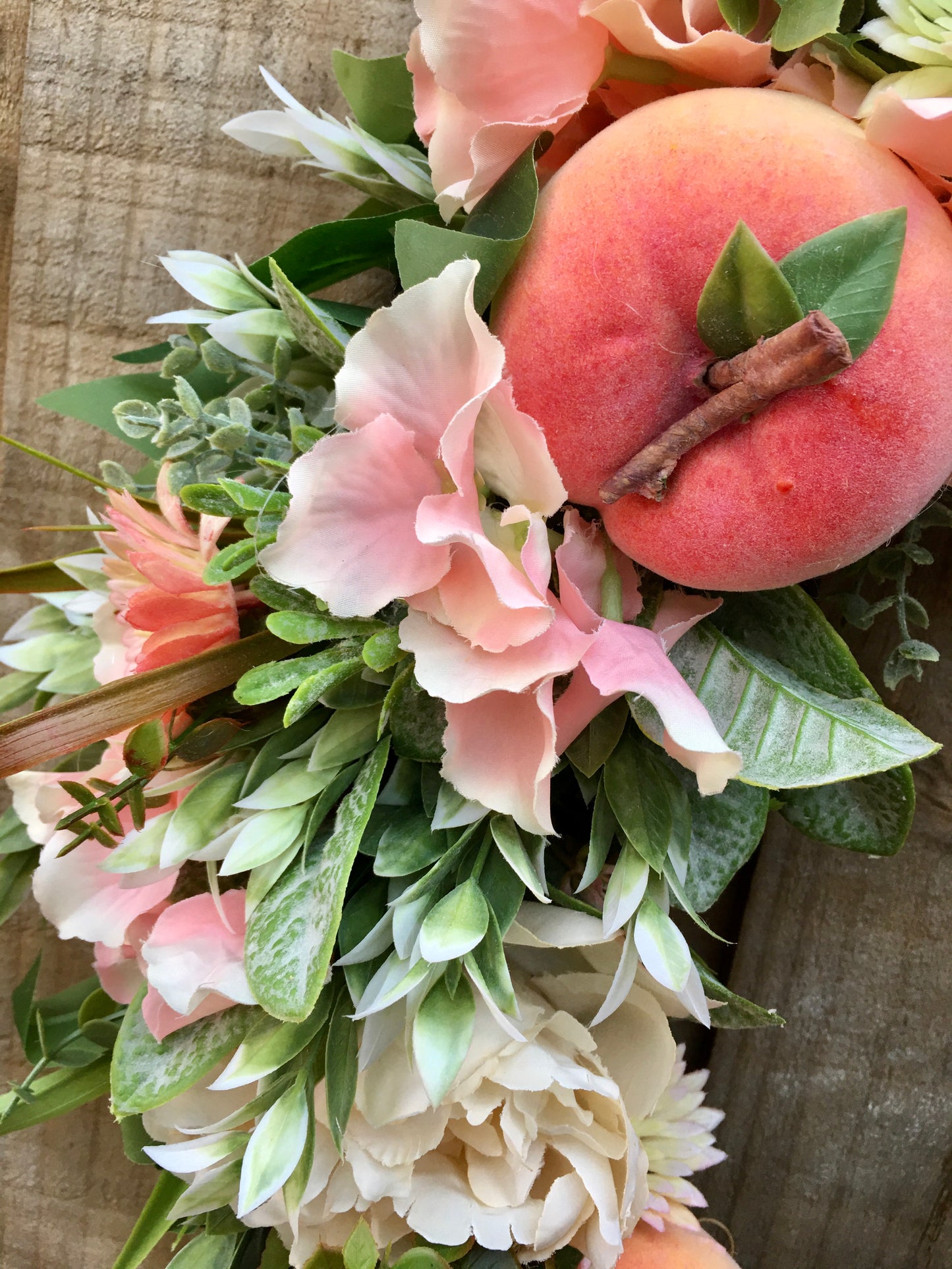 Peaches & Cream Wreath