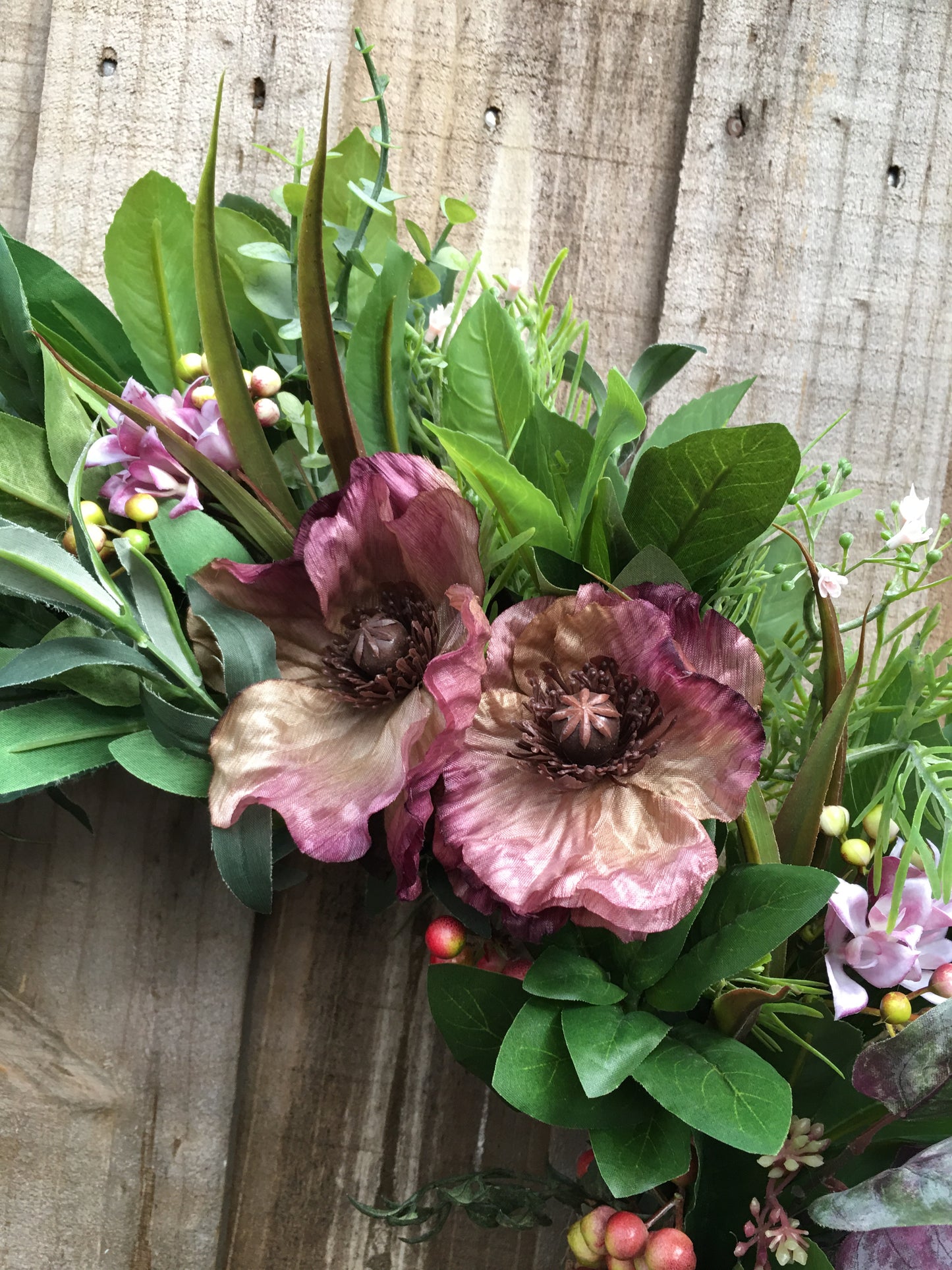 Plum Fantasy Wreath