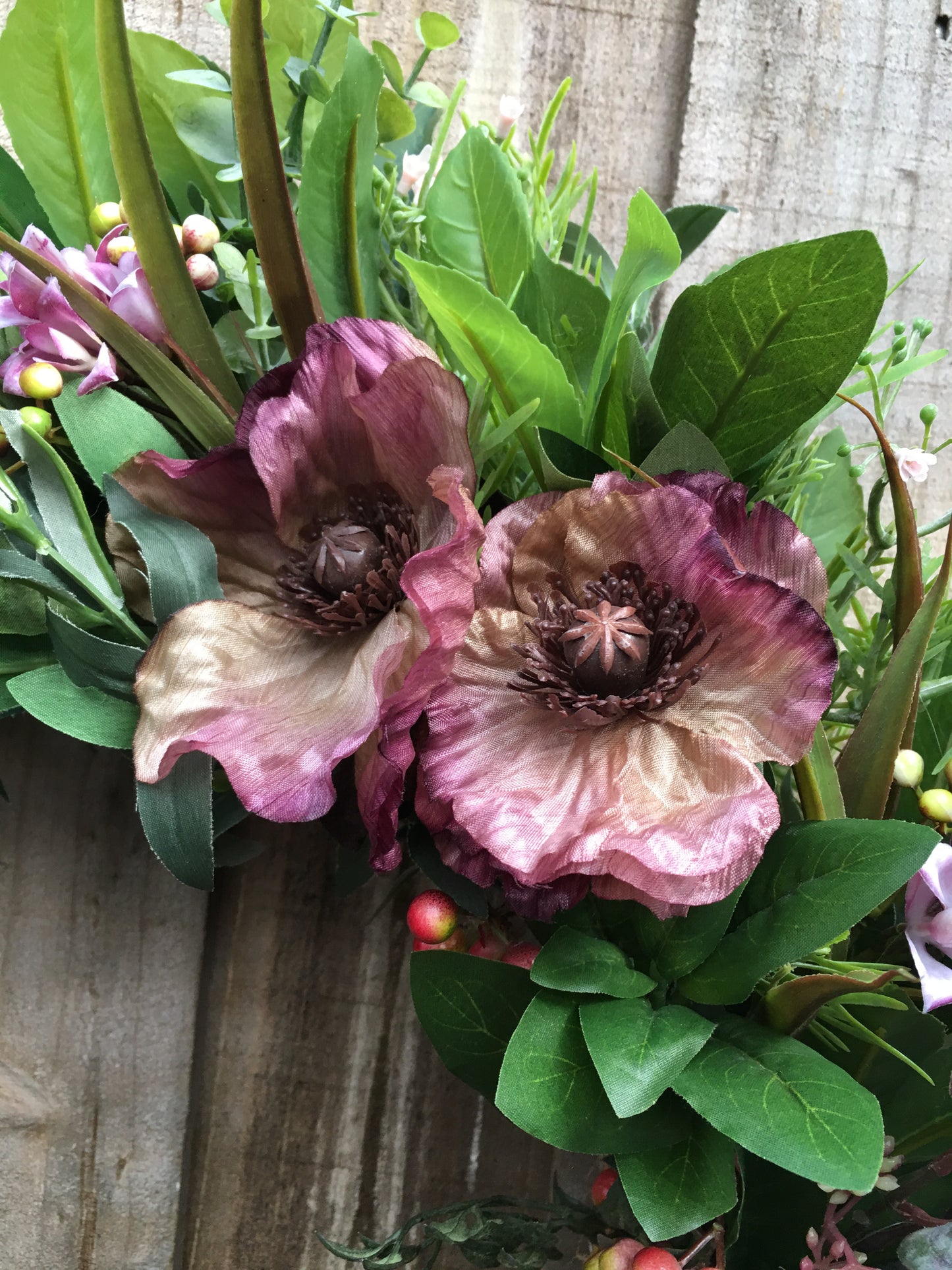 Plum Fantasy Wreath