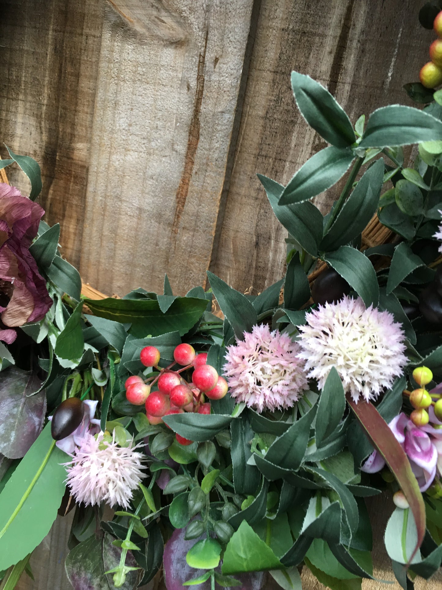 Plum Fantasy Wreath