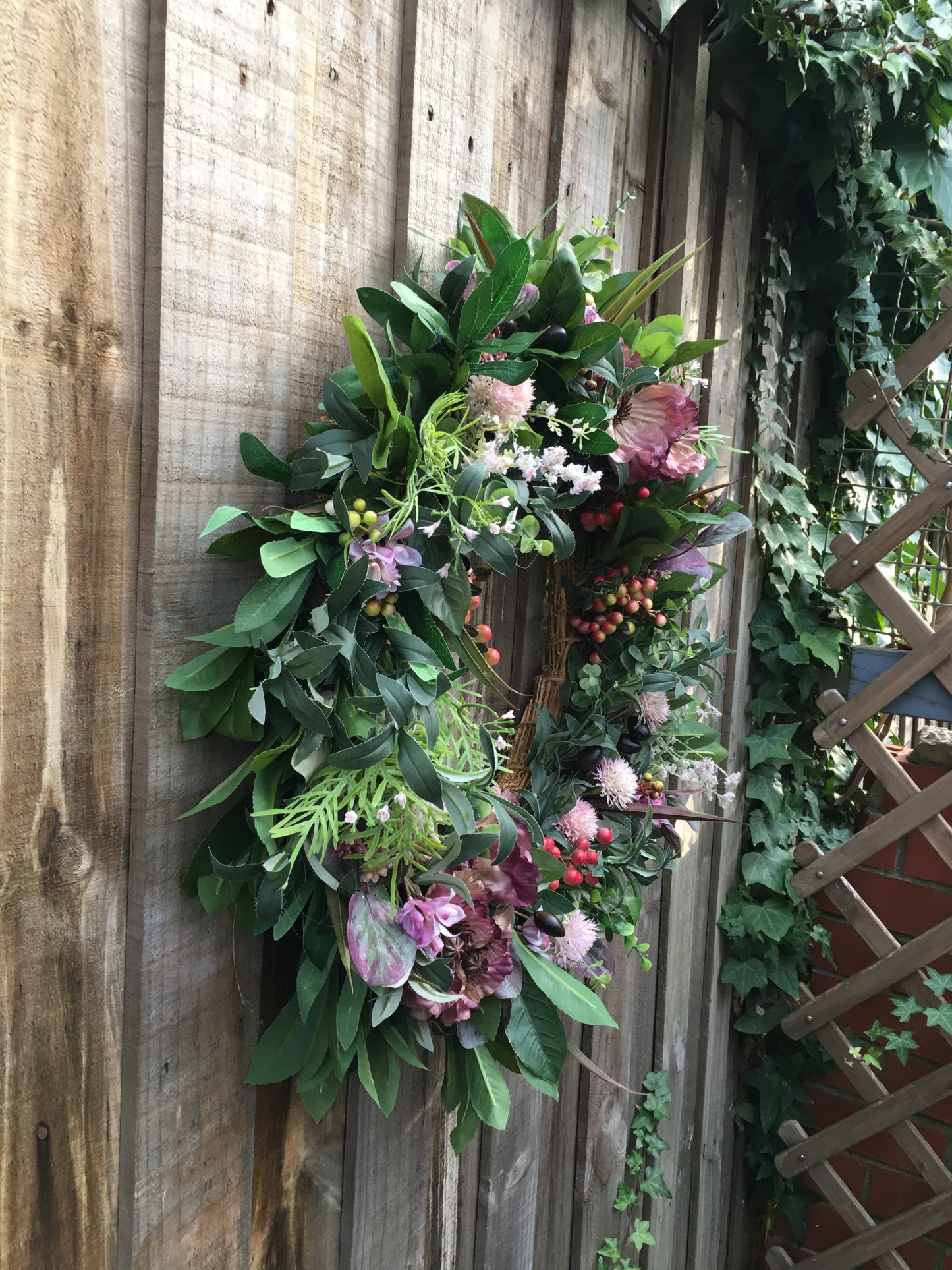 Plum Fantasy Wreath