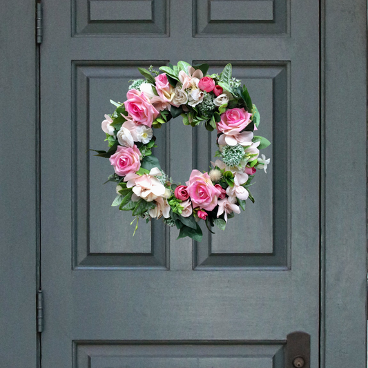 Pretty in Pink Wreath